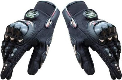 way2gmart Probiker riding gloves Motorcycle Driving Gloves Riding Gloves(Black)