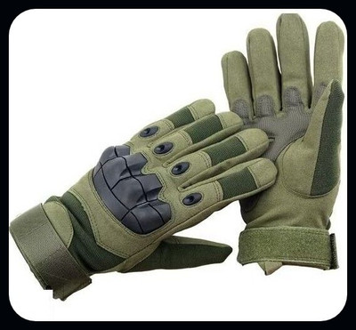 JAI SHRI Military Green Motorbike Riding Gloves Full Finger Winter_ Driving Gloves(Green)
