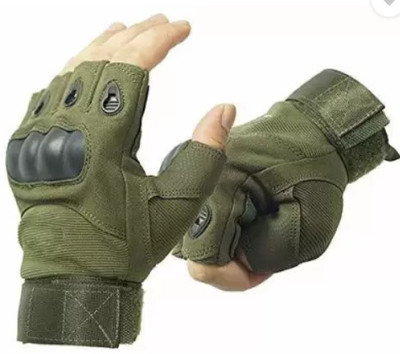 Quistek High-Quality Riding Gloves for Men & Women Gear for Maximum Comfort & Protection Riding Gloves(Green)