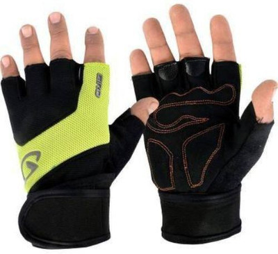 zaysoo Weight lifting wrist support Gym & Fitness Gloves(Green)