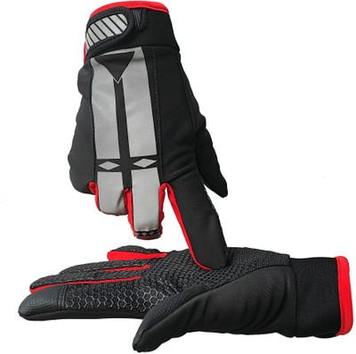 DreamPalace India Anti Slip Riding Gloves Touch Screen Friendly Gloves Riding Gloves(Red)