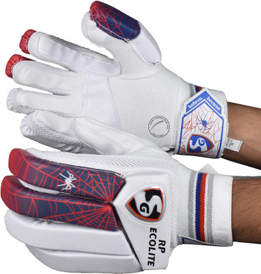 SG RP Ecolite Cricket Batting Gloves Men Size-Left Handed Batting Gloves(Multicolor)