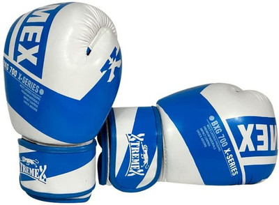 XtremeX X-Series Premium Boxing Gloves, Training Gloves for Boxing (Blue, 10oz) Boxing Gloves(Blue)