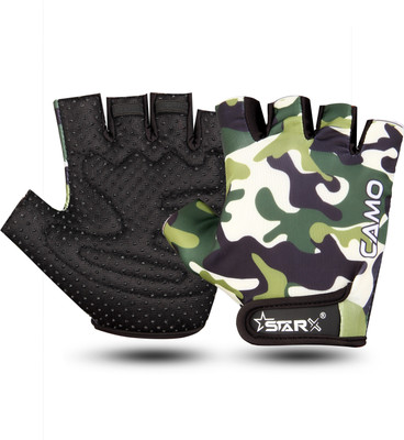 STARX Camo Gym Gloves Army Black for men and women Gym & Fitness Gloves(camo-army/green) deal from flipkart STARX Camo Gym Gloves Army Black for men and women Gym & Fitness Gloves(camo-army/green) deal from flipkart