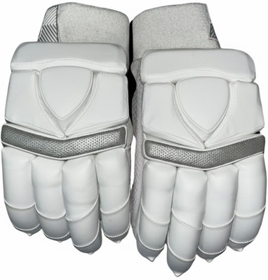 SVS SG Super Test Professional Cricket Batting Gloves(White)