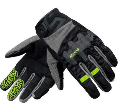 Raida Drift Motorcycle Riding Gloves(Hiviz)