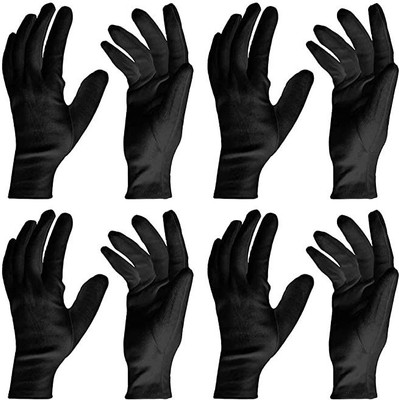 Pranavi Collection FHG-BL-04 Riding Gloves(Black)