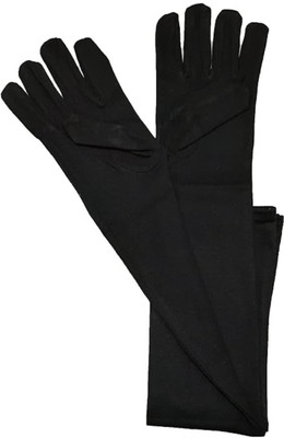Bhavy Women Full Hand Gloves | Long Arm Gloves for Sun UV Protection, Modest Wear Riding Gloves(Black)