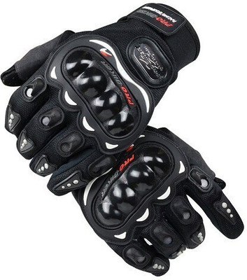 rk son Pro Biker Gloves Black NEW MFOR RIDER Driving Gloves(Black)