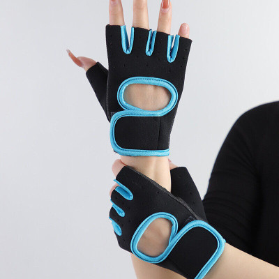 DreamPalace India Weight Lifting Gloves for Gym Workout, Weightlifting, Fitness & Cross Training Gym & Fitness Gloves(Blue)