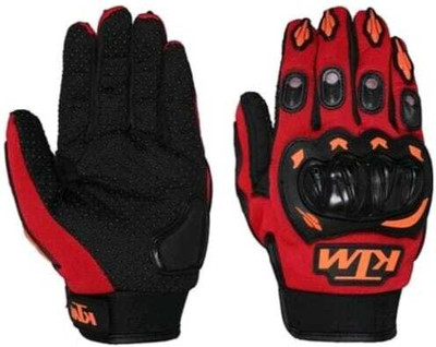 Ratasi only KTM RED HAND GLOVES Riding Gloves(Red)