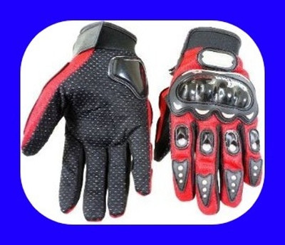 meenu arts New Premium Pro Biker Riding Gloves_1134 Driving Gloves(Red)