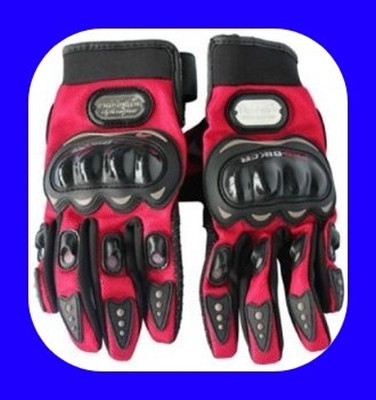 meenu arts New Premium Pro Biker Riding Gloves_796 Driving Gloves(Red)