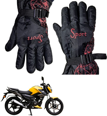 aksmit bike gloves for winter Riding Gloves(Red)
