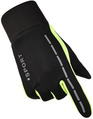 DreamPalace India Winter Cycling, Riding Gloves Touch Screen Gloves For Outdoor Sports Riding Gloves(Green)
