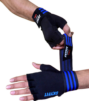 LITE FEEL Gym Glove, Sport glove, Riding Glove, Hand Glove Gym & Fitness Gloves(Blue)