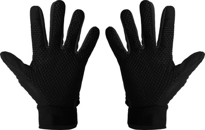 greyfab Full Finger Touchscreen Protective Gloves for Motor Cycle/Bike/Moto Cross Riding Gloves(Black)