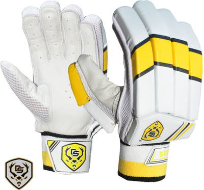 D S SPORTS DS Sports MaxX Pro YELLOW Batting Gloves(Yellow, White, Black)