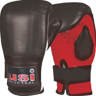 USI UNIVERSAL Fury Bag Gloves (617SPU) S/M (Pack Of 1 Pair) Boxing Gloves(Black)