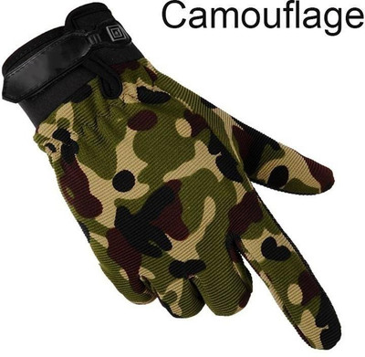 DreamPalace India Anti Slip Riding Gloves Touch Screen Friendly Gloves Riding Gloves(Camouflage)
