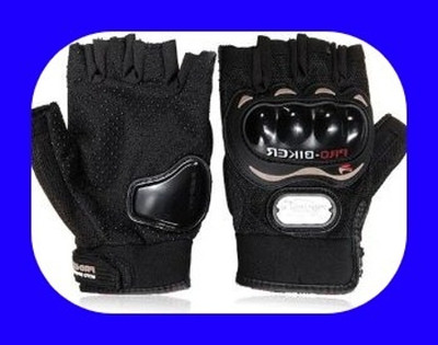 meenu arts New Premium Pro Biker Riding Gloves_122 Driving Gloves(Black)