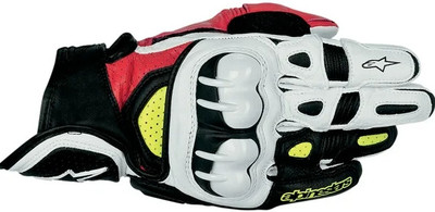 AGPG ALPINSTAR-XL-GLOVES Riding Gloves(Red, Yellow, Black)