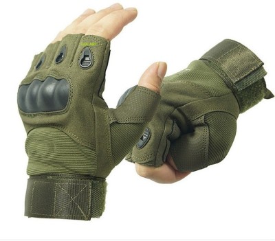 GOCART Tactical Gloves Military Army Shooting Gym & Fitness Gloves(Green)