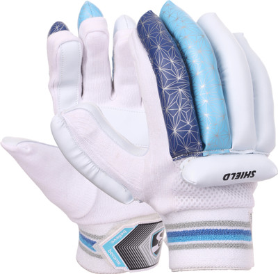SG Batting Gloves Shield Youth RH Batting Gloves(WHITE / BLUE)
