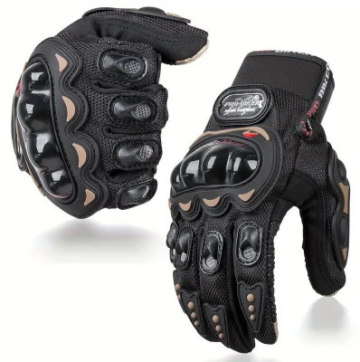 SHOOLIN SUPERIOR QUALITY GLOVES FOR RIDERS,BIKERS AND PLAYERS-127 Riding Gloves(Black)