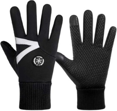 DreamPalace India Winter Gloves for Riding, Cycling, Biking for Men & Women Riding Gloves(Black)