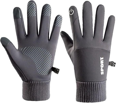 tomorrow fashion sports gloves Baseball Gloves(Grey)