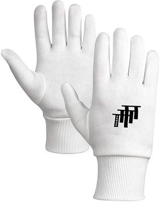 TrofT Cotton Cricket Batting Inner Gloves(White)