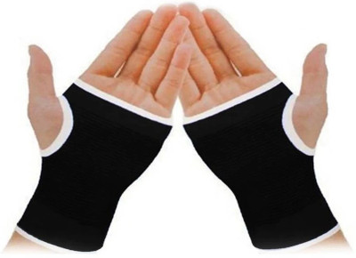 HOC pack of 2 Cool Biker Motocross Stretchable Gloves Driving Gloves(Black)
