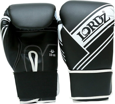 Lordz Wise Gloves I Men & Women’s Premium Synthetic Leather Boxing Gloves Boxing Gloves(Black)