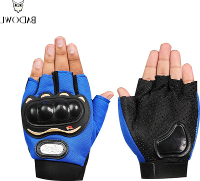 Creeknest Gym fitness sports gloves 378 Gym & Fitness Gloves(Blue)