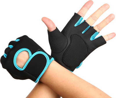 uRock Weight Lifting Gloves for Gym Workout, Crossfit, Fitness & Cross Gym & Fitness Gloves(Blue)