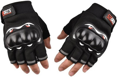 IM UNIQUE Racing Equipment Motorcycle Driving Gloves Riding Gloves(Black)