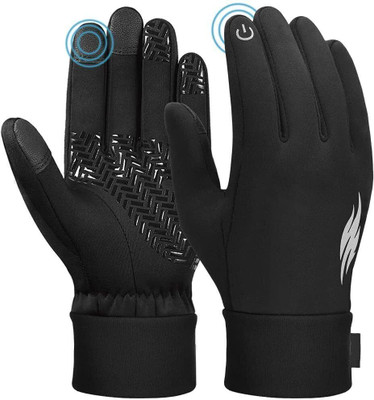 zaysoo Sports Touch Screen Riding Gloves(Black)