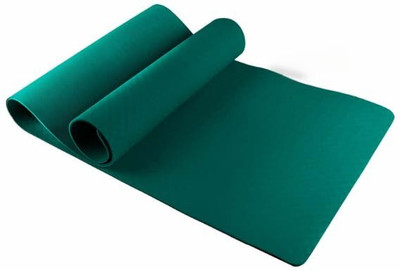 ATULUX Yoga Mat for Home & Gym | EVA Foam | Unisex Non-Slip Yoga Mat (2X6 Feet) Dark Green 8 MM mm Yoga Mat