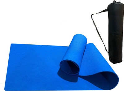 Taido Yoga Mat EVA Material 4mm for Menand Women Foldable Blue 4 mm Yoga Mat