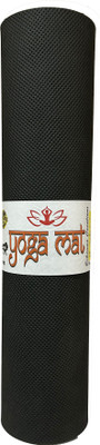 Taido Yoga Mat EVA Material Anti-Slip Eco Friendly Sport Mat with Carry Bag Black 4 mm Yoga Mat