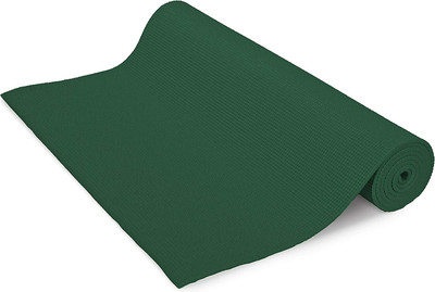 En ligne EVA Yoga Mat with Carrying Strap, Yoga Mat for Aerobics Workout,Anti Skid Yellow 4 mm Yoga Mat
