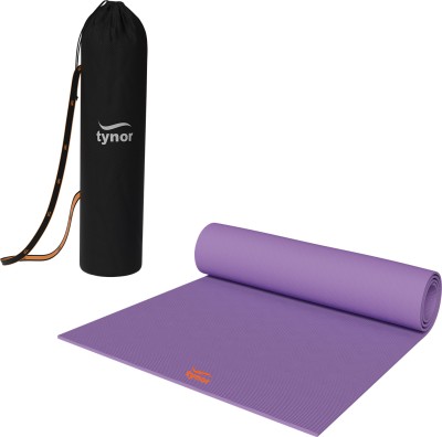 Tynor Yoga Mat TPE, Purple, 8MM, 1 Unit Purple 8 mm Yoga Mat