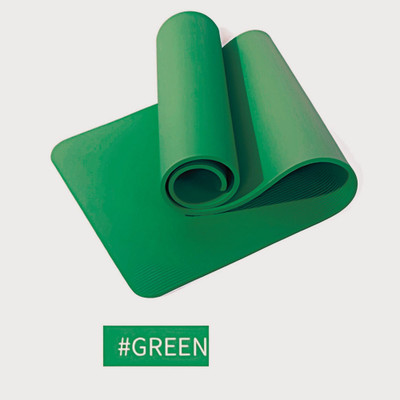 KAVYARA 4mm Yoga Mat 6x4 ft – Non-Slip, Eco-Friendly, Extra Thick Exercise Mat for Home Green 4 mm Yoga Mat