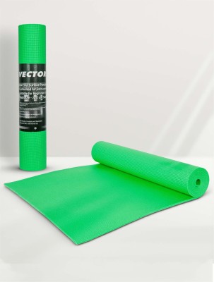 VECTOR X Non-Toxic Phthalate Free Best Quality and Anti slip PVC Eco Friendly 6 mm mm Yoga Mat