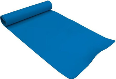 KRISSDIL DOMYOS Yoga Mat Basic 4mm - Blue By Decathlon Blue 4 mm Yoga Mat