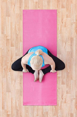 ENERAA Flexi Balance Exercise & Yoga Mat Pink 4 mm Yoga Mat