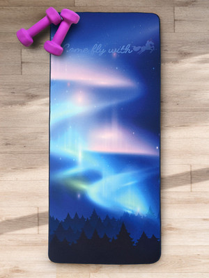Saral Home SOS-1884-YM60X130-BLUE 1 mm Yoga Mat