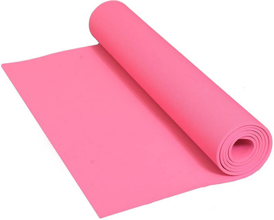ENERAA Comfort Grip 4 mm Thick Yoga Mat Pink 4 mm Yoga Mat
