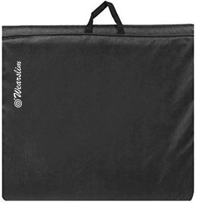 Wearslim PVC Leather Yoga Mat, 10MM Thick Yoga Mat and Exercise Mat with Carrying Strap Black 10 mm Yoga Mat